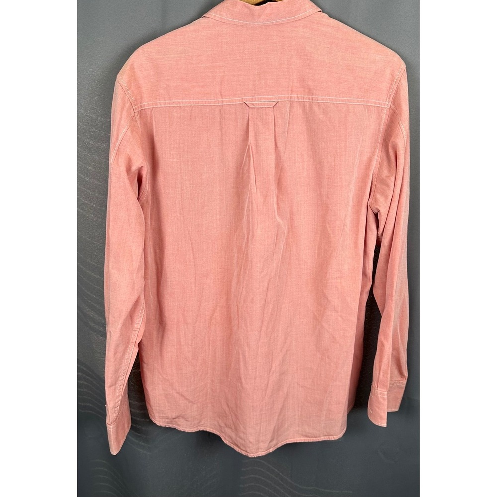 Tommy Bahama Jeans Mens Island Modern Fit Coral Pink Tencel Cotton Shirt L - Picture 5 of 7